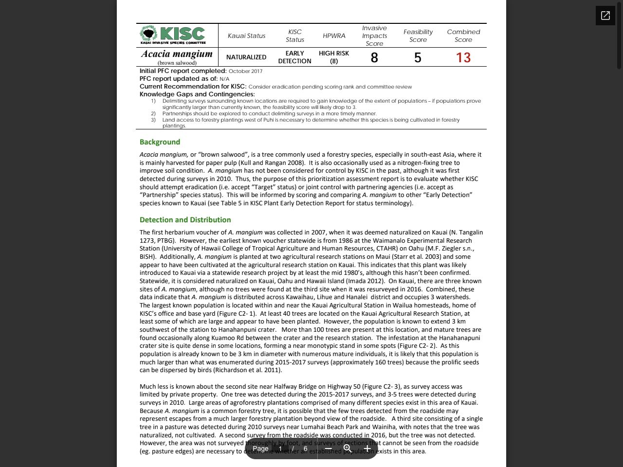 Preview of Acacia mangium - Kauai Invasive Species Committee (KISC), accessed July 30, 2025,