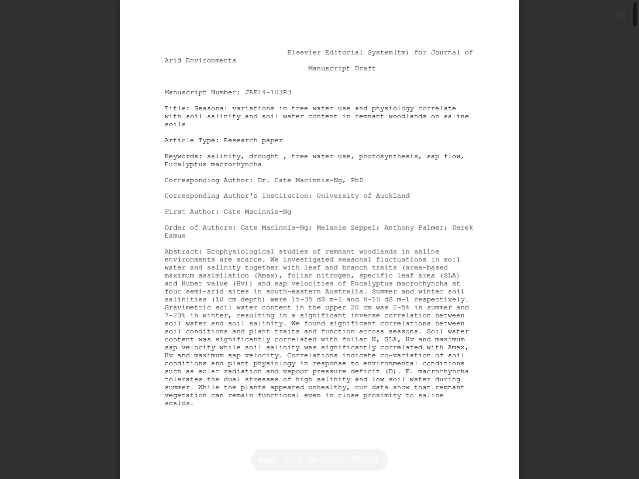 Preview of Research on Soil Management and Conservation - MDPI