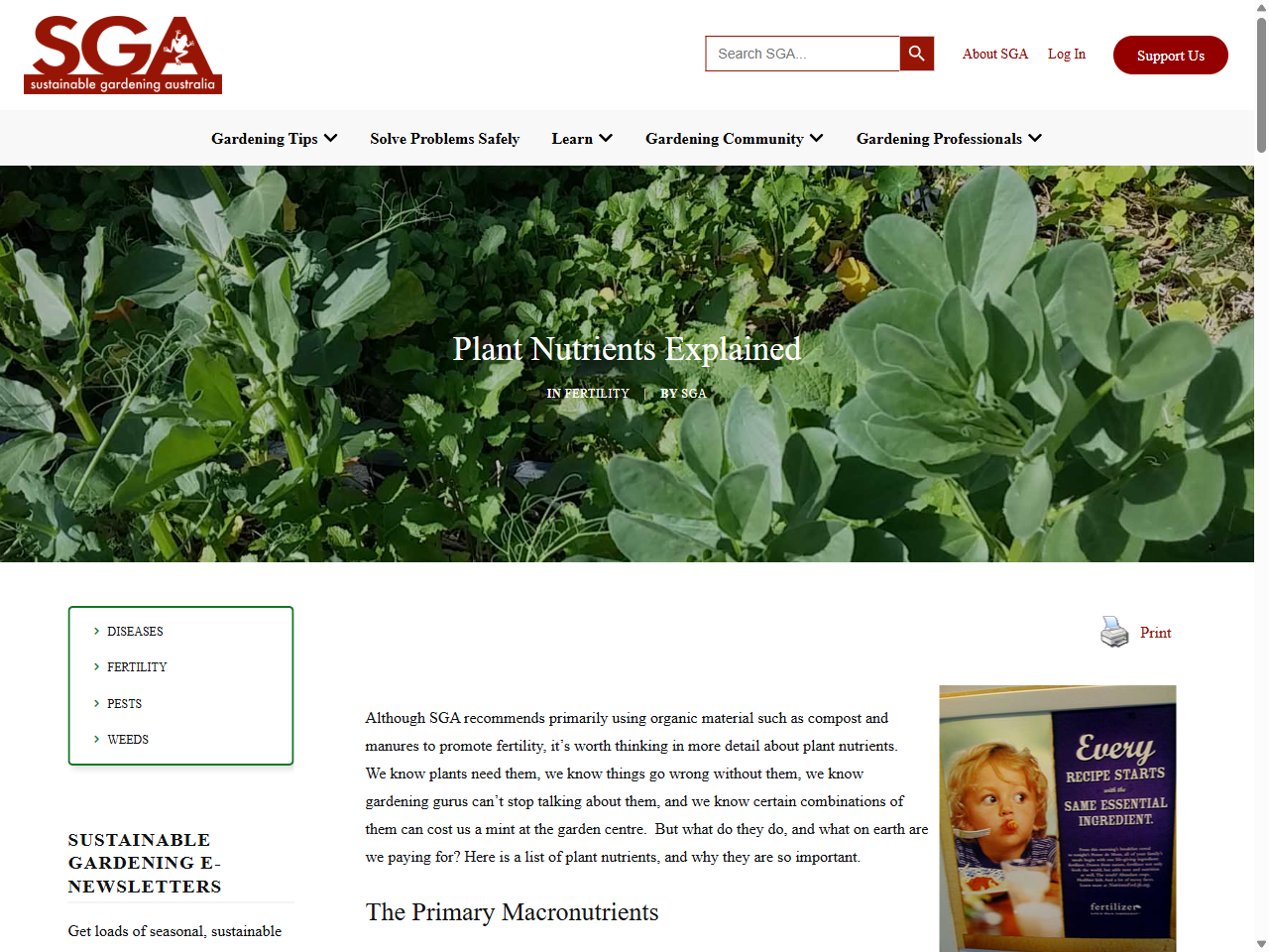 Preview of Plant nutrients in the soil - NSW Department of Primary Industries