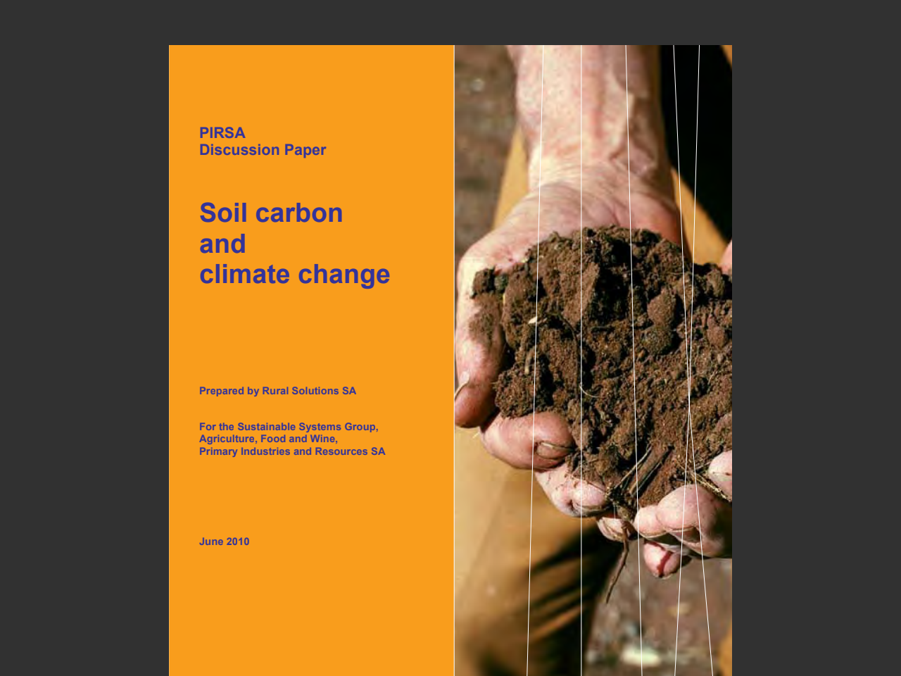 Preview of Soil carbon and climate change - Enviro Data SA, accessed August 8, 2025