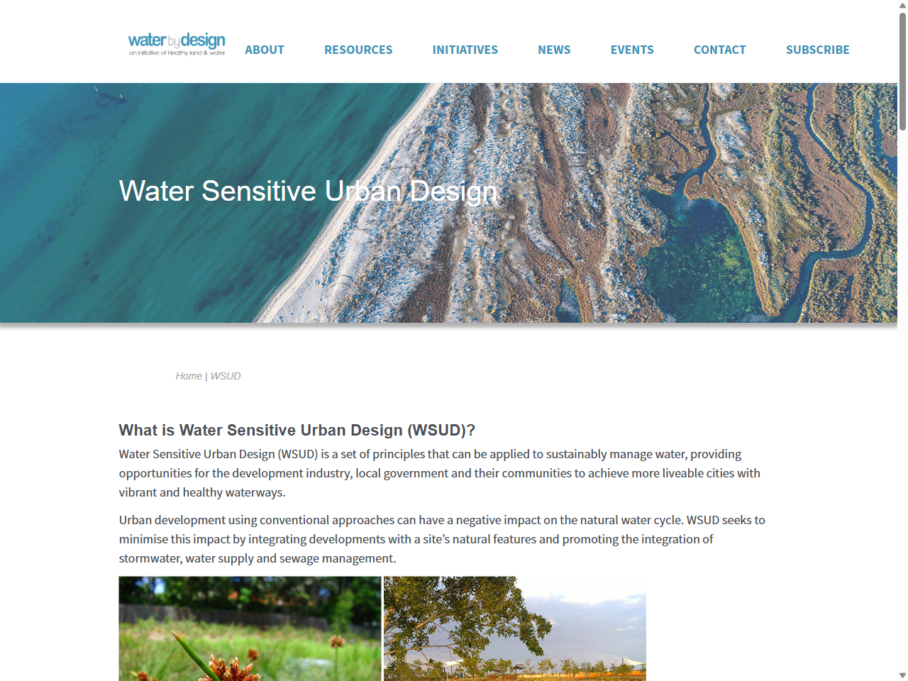 Preview of Water Sensitive Urban Design (WSUD), accessed July 13, 2025, 
