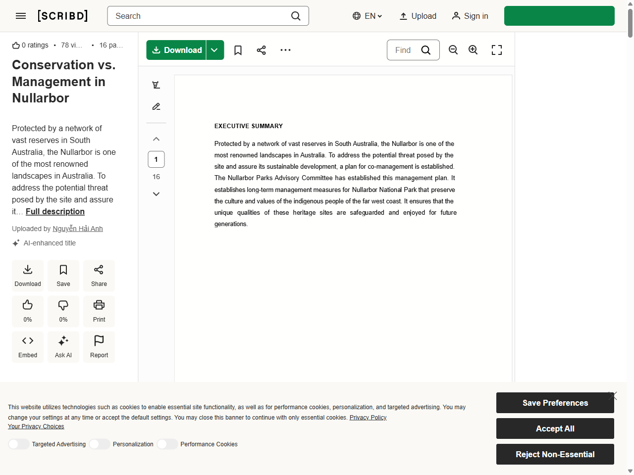 Preview of Jun 4 THT3111 Environmental and Cultural | PDF - Scribd, accessed July 27, 2025