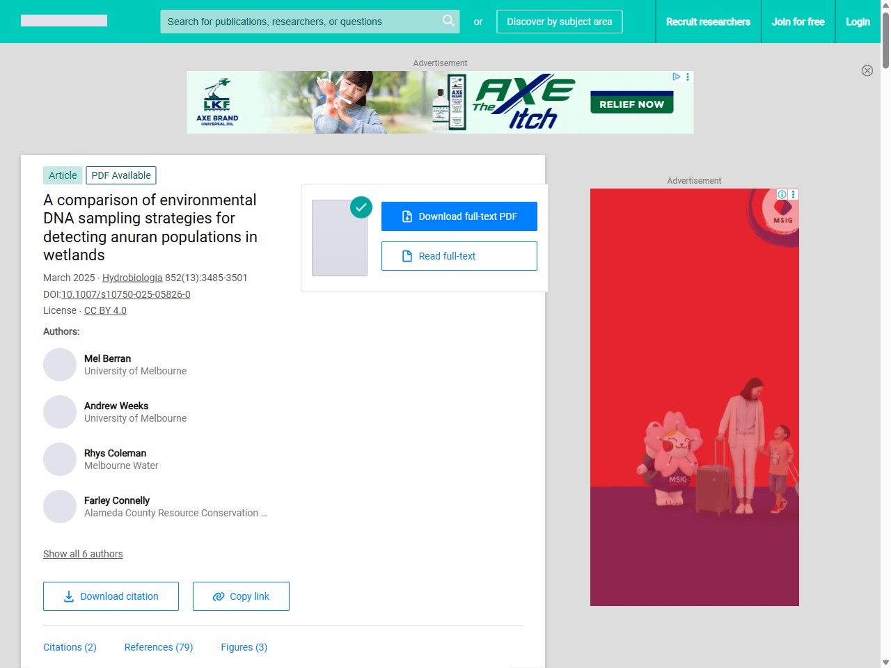 Preview of Aquatic environmental DNA: A review of the macro-organismal biomonitoring revolution