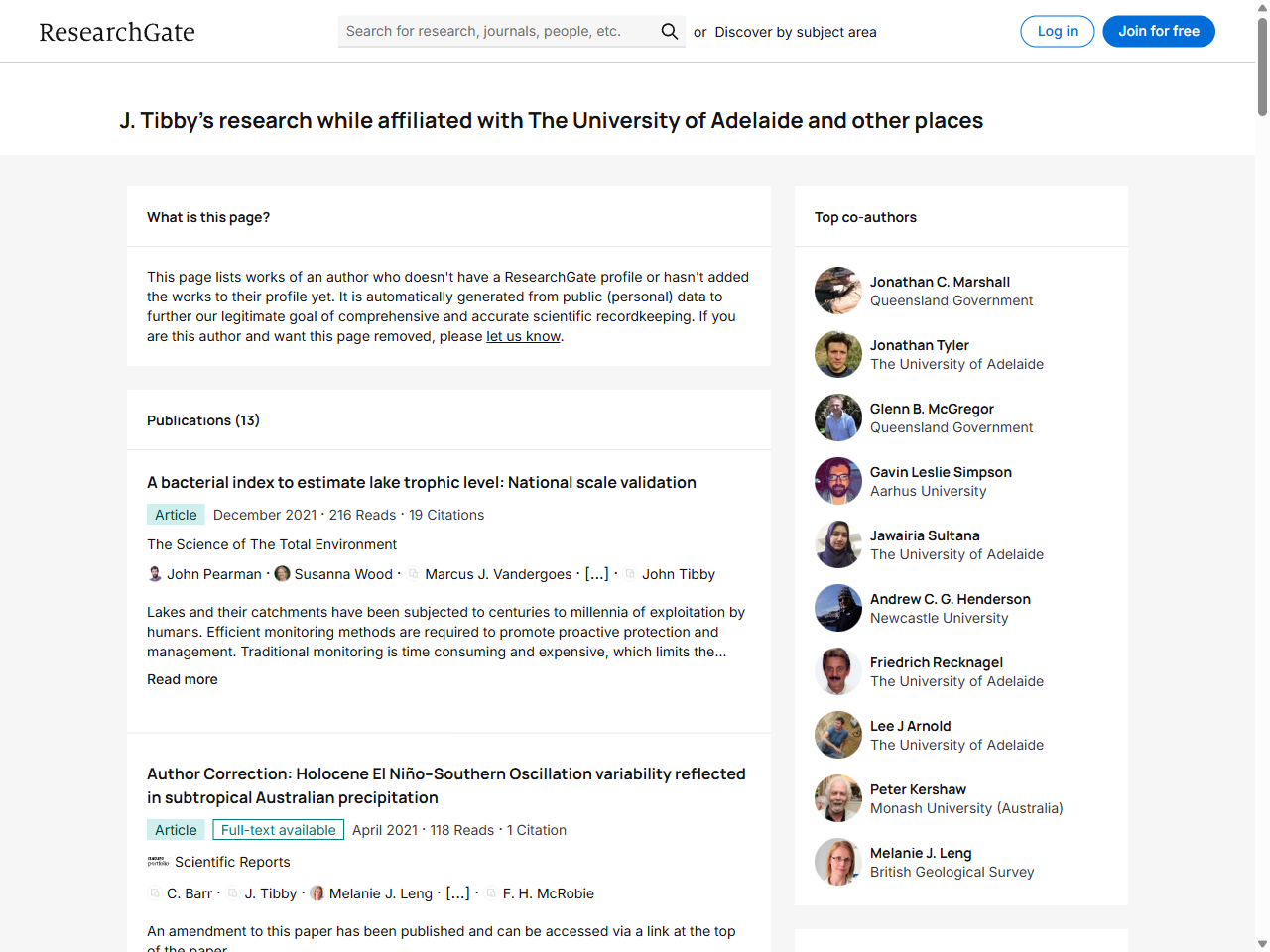 Preview of Analysis of 14 years of macroinvertebrates data from the Mediterranean catchments of the Torrens and Onkaparinga Rivers, South-Australia