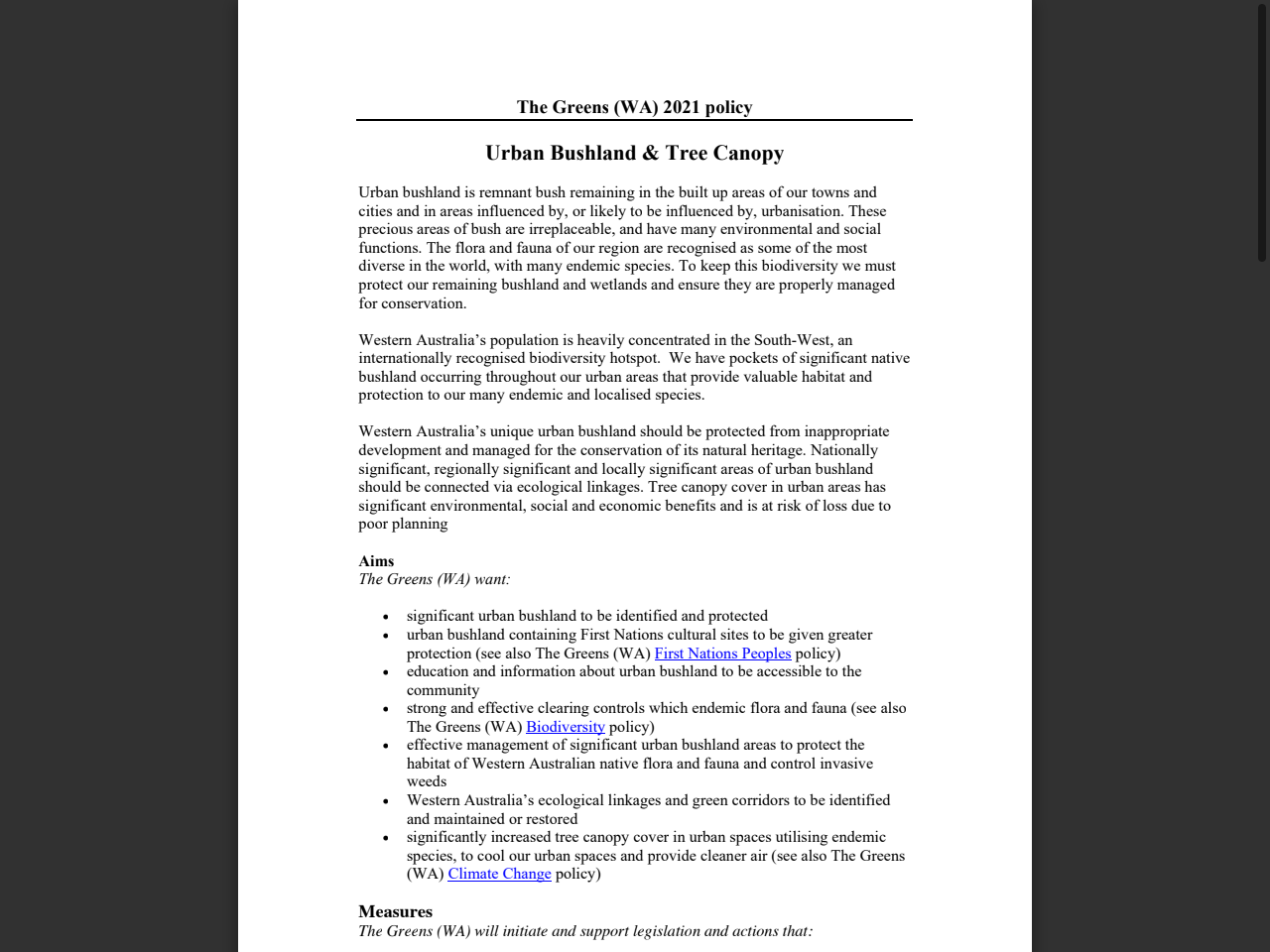 Preview of Threats to Bushland - Urban Bushland Council WA, accessed July 13, 2025