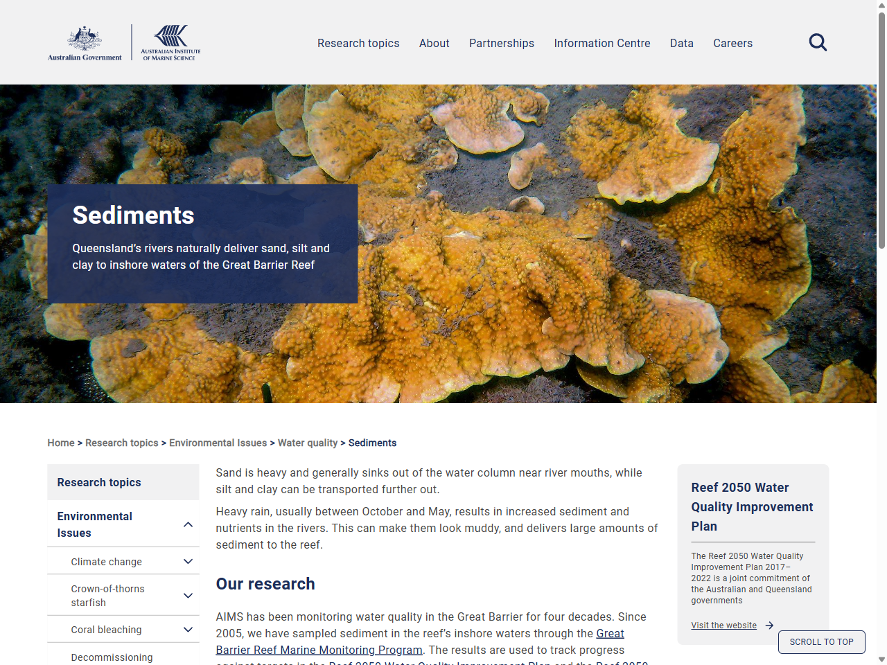Preview of Sediments | AIMS - The Australian Institute of Marine Science, accessed July 30, 2025, 