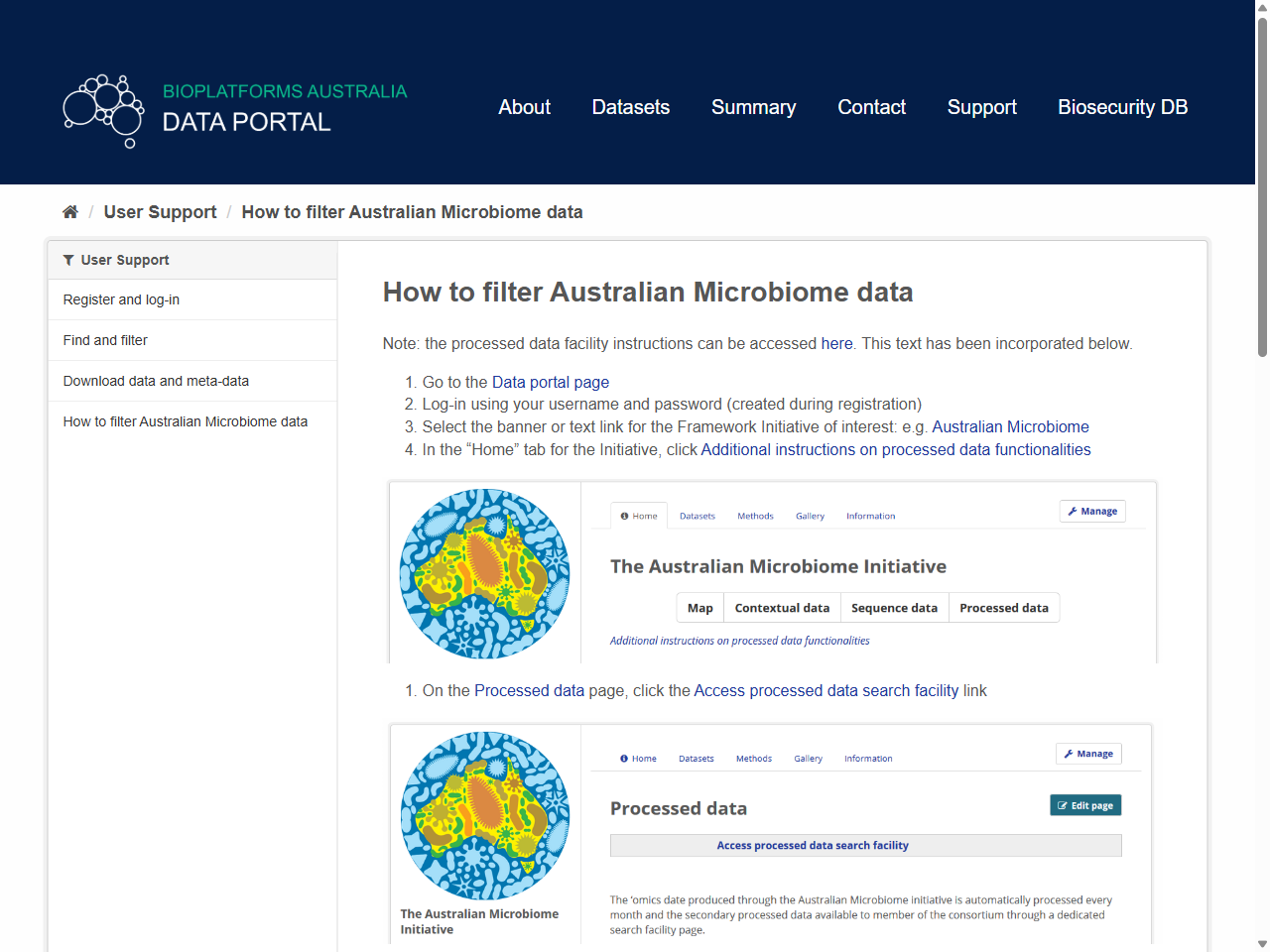 Preview of Bioplatforms Australia Data Portal User Support, accessed July 29, 2025