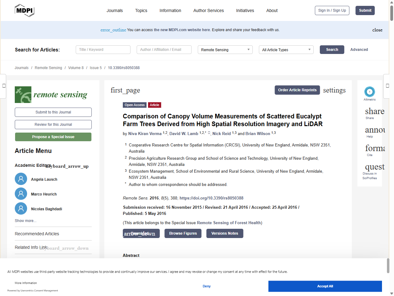 Preview of Urban Tree Database and Allometric Equations - Forest Service, accessed July 19, 2025,