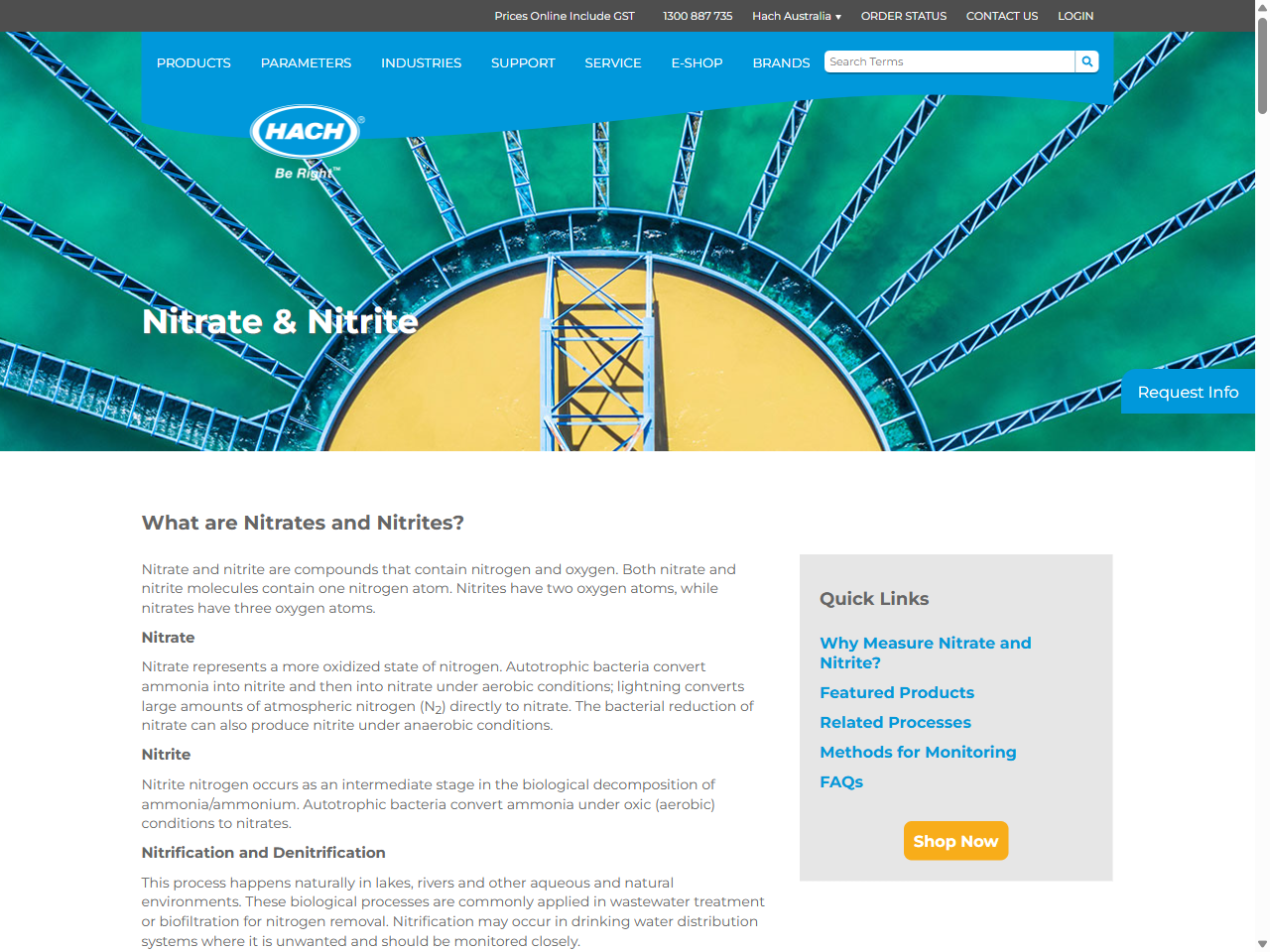 Preview of Nitrate & Nitrite - Water Quality Parameter Overview and Products - Hach Australia, accessed July 13, 2025, 