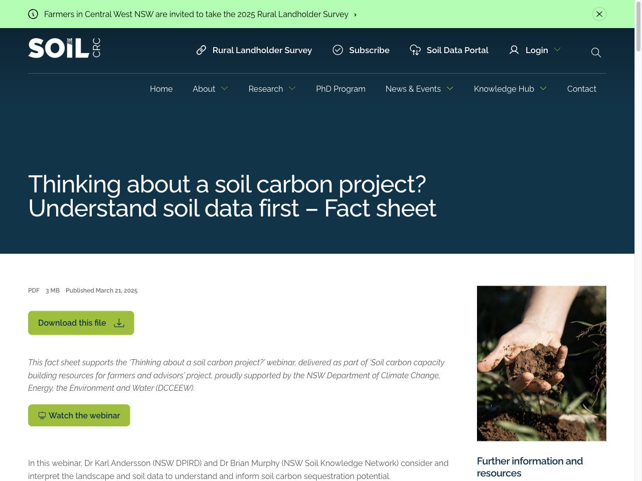 Preview of Thinking about a soil carbon project? Understand soil data first ..., accessed August 5, 2025, 