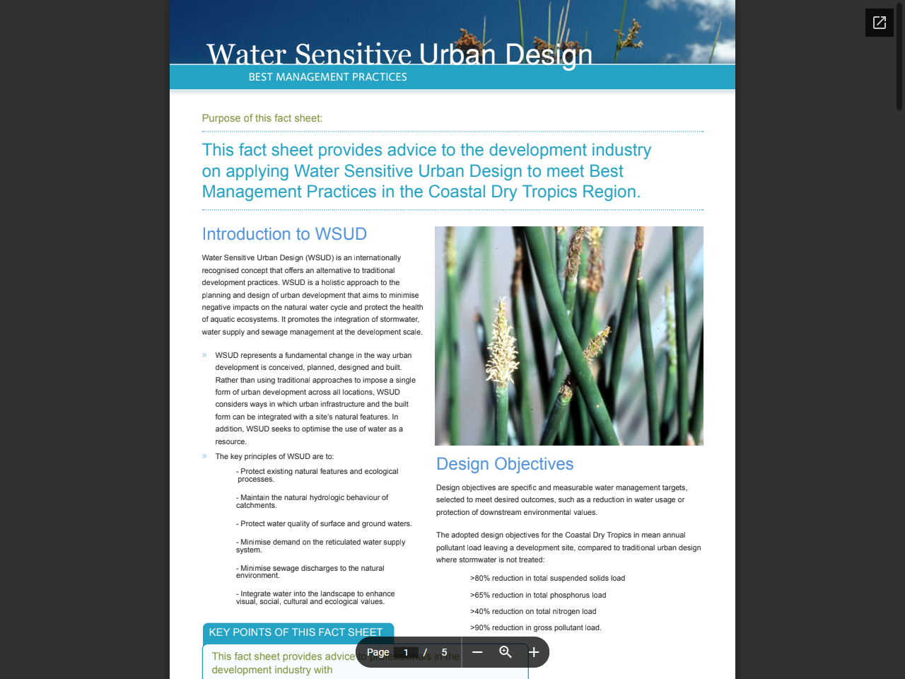 Preview of Water Sensitive Urban Design - Townsville City Council, accessed August 2, 2025,