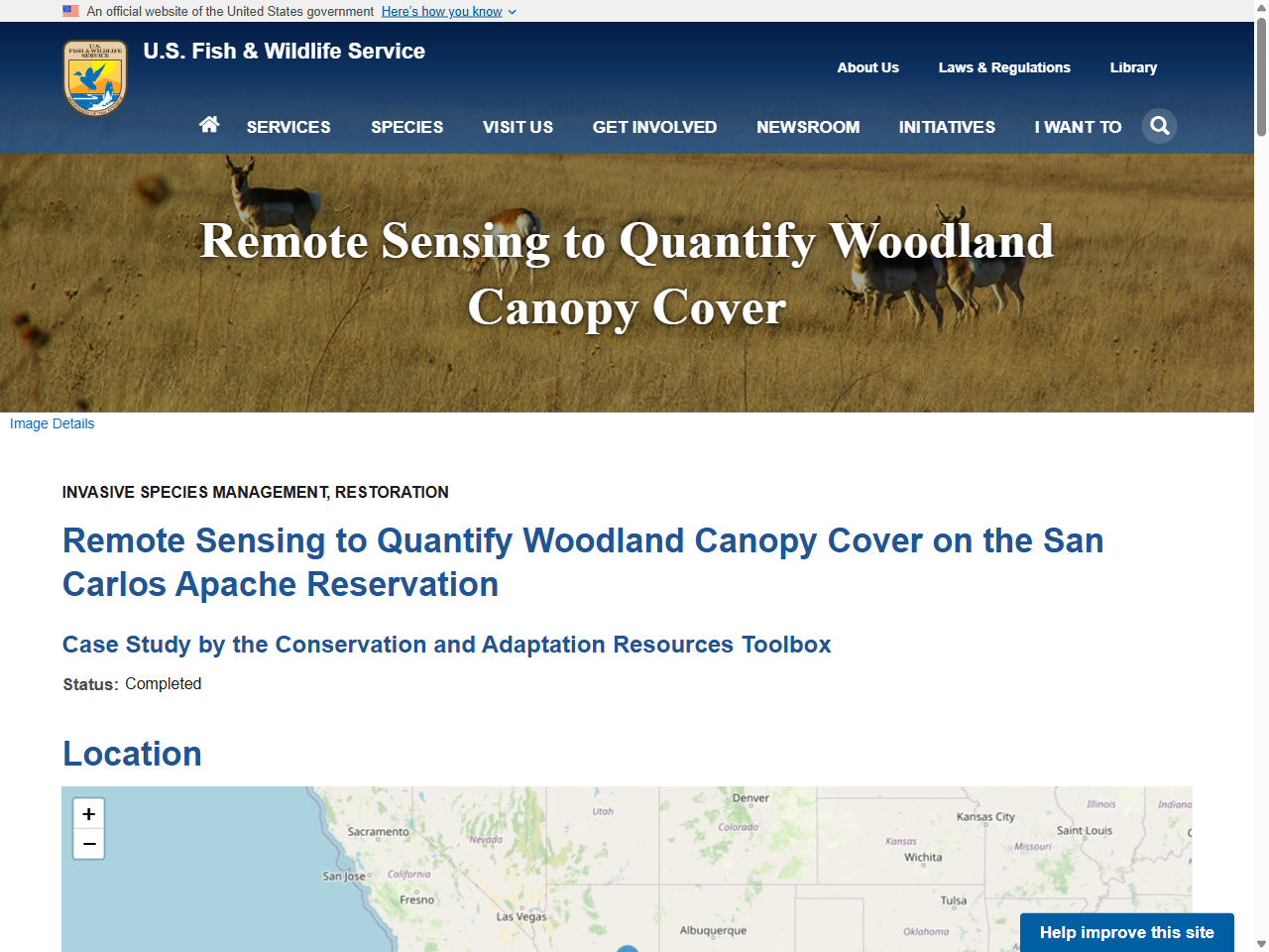 Preview of Remote Sensing to Quantify Woodland Canopy Cover | U.S. Fish & Wildlife Service, accessed May 17, 2025,