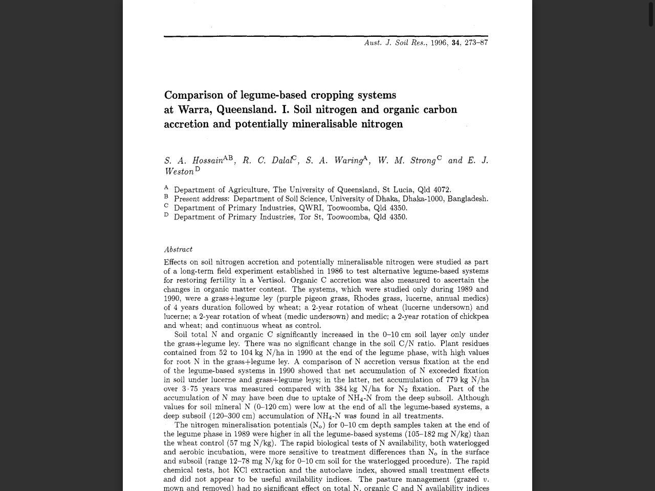 Preview of Soil organic carbon and total nitrogen under Leucaena ..., accessed May 11, 2025,