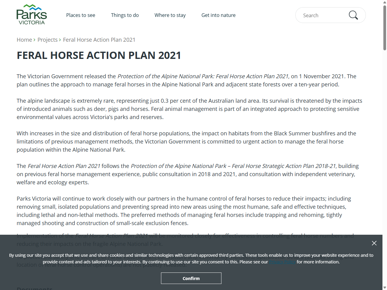 Preview of Submission: Alpine National Park draft feral horse action plan - Invasive Species Council, accessed August 17, 2025