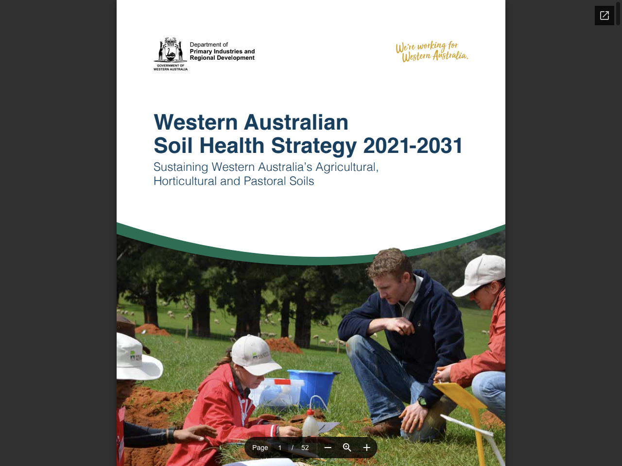 Preview of Western Australian Soil Health Strategy 2021-2031 - SoilsWest, accessed July 12, 2025, 
