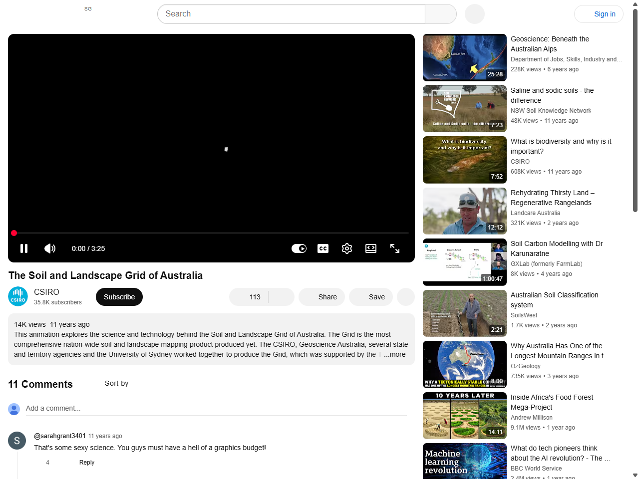 Preview of The Soil and Landscape Grid of Australia - YouTube