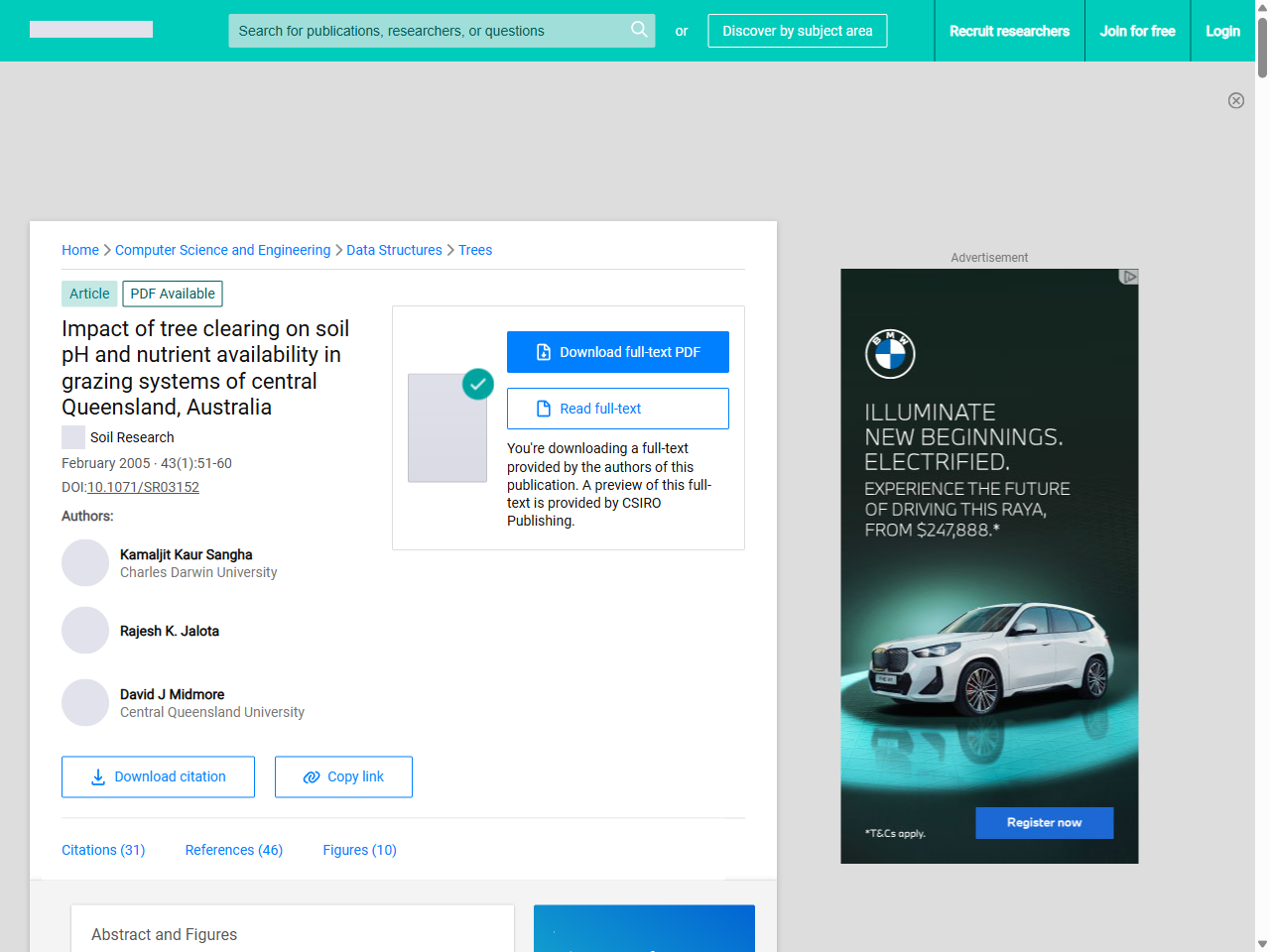 Preview of Impact of tree clearing on soil pH and nutrient availability in grazing systems of central Queensland, Australia - ResearchGate, accessed July 23, 2025