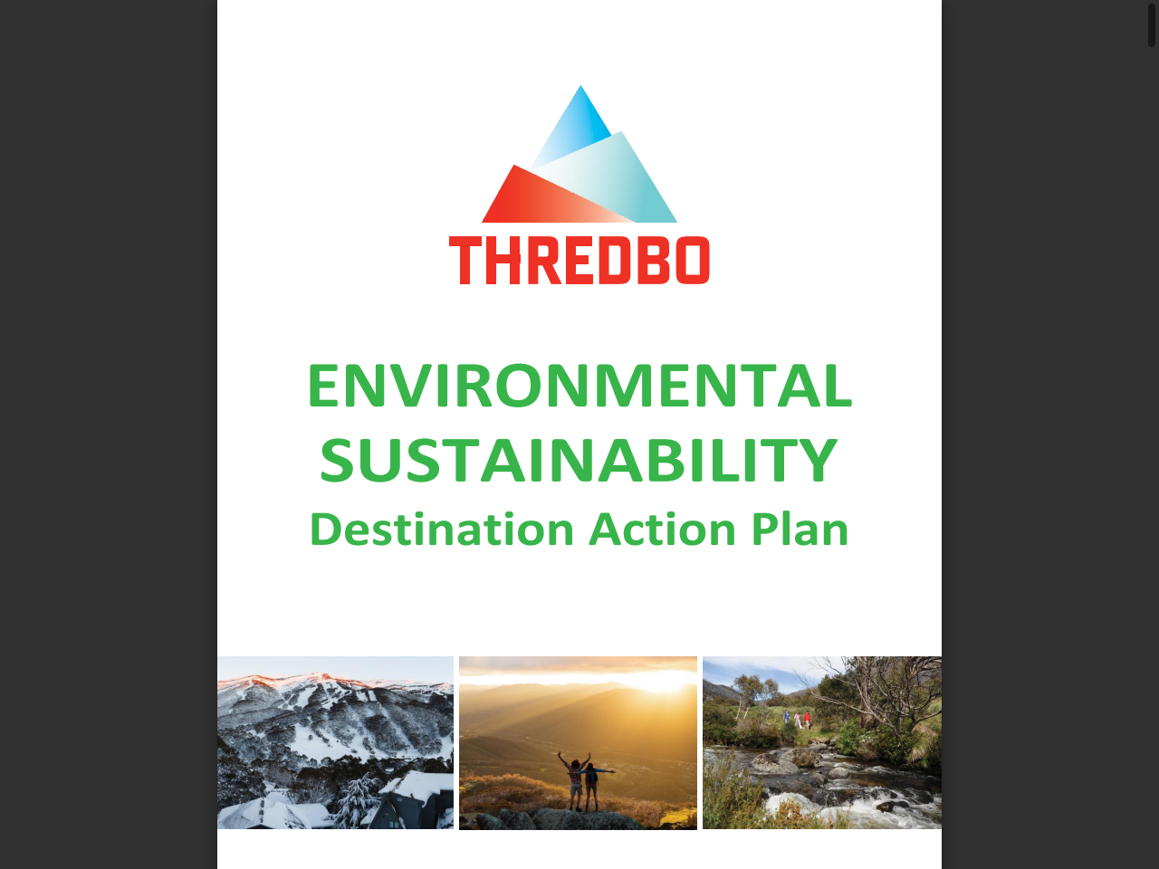 Preview of ENVIRONMENTAL SUSTAINABILITY - Thredbo, accessed August 17, 2025, 