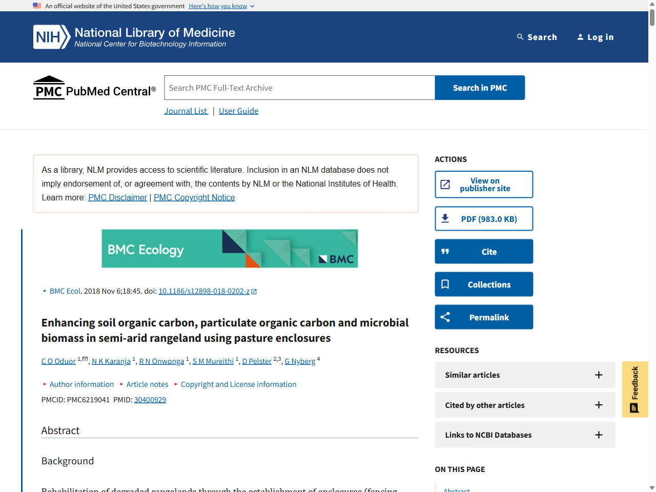 Preview of Drivers and trends of global soil microbial carbon over two decades - PMC