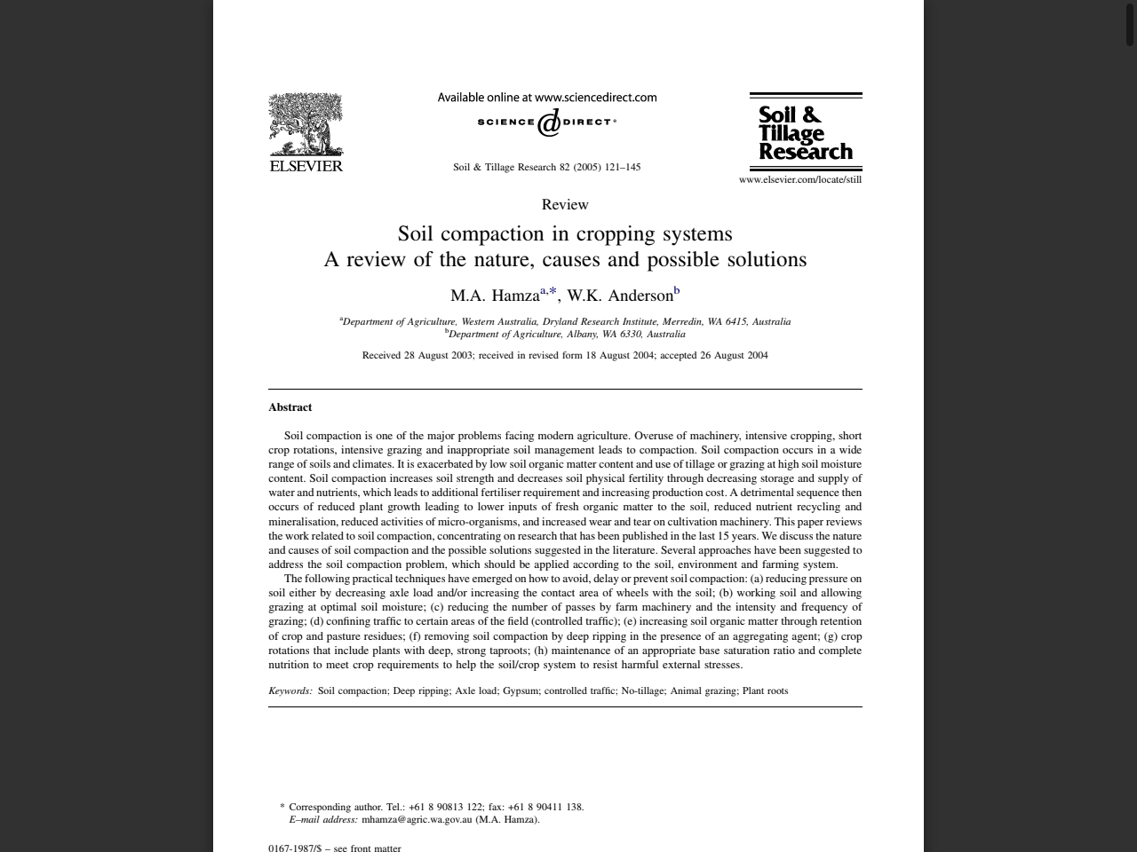 Preview of Soil Compaction Affects the Growth and Establishment of Street Trees in Urban Australia, accessed August 2, 2025, 