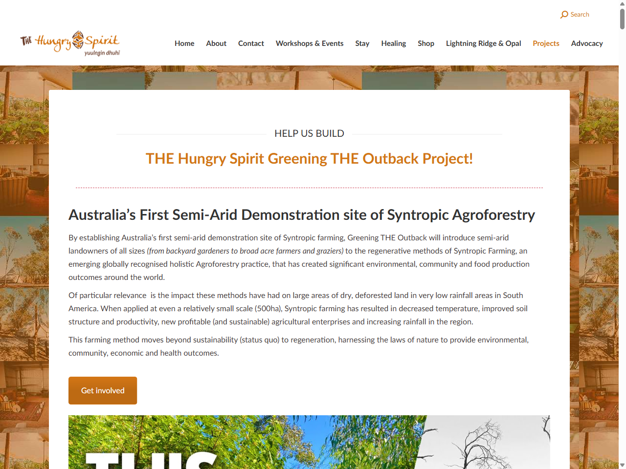 Preview of Greening the outback – The Hungry Spirit, accessed July 6, 2025,