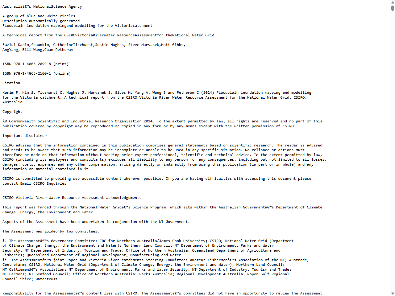 Preview of Floodplain inundation mapping and modelling – Accessible text - CSIRO, accessed July 21, 2025,