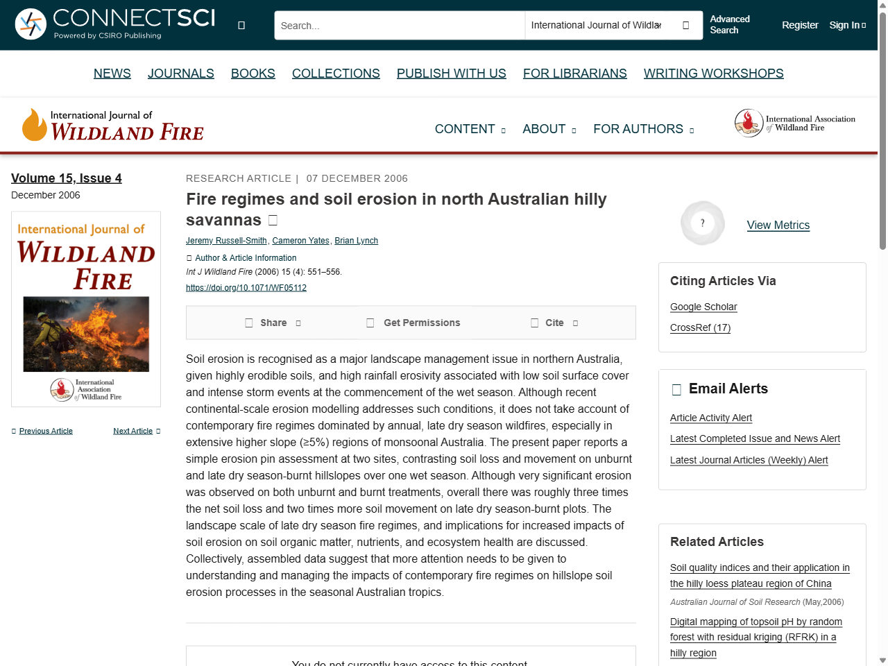 Preview of Alluvial Gully Prevention and Rehabilitation Options for Reducing Sediment Loads in the Normanby Catchment and Northern Australia - Cape York Water Quality
