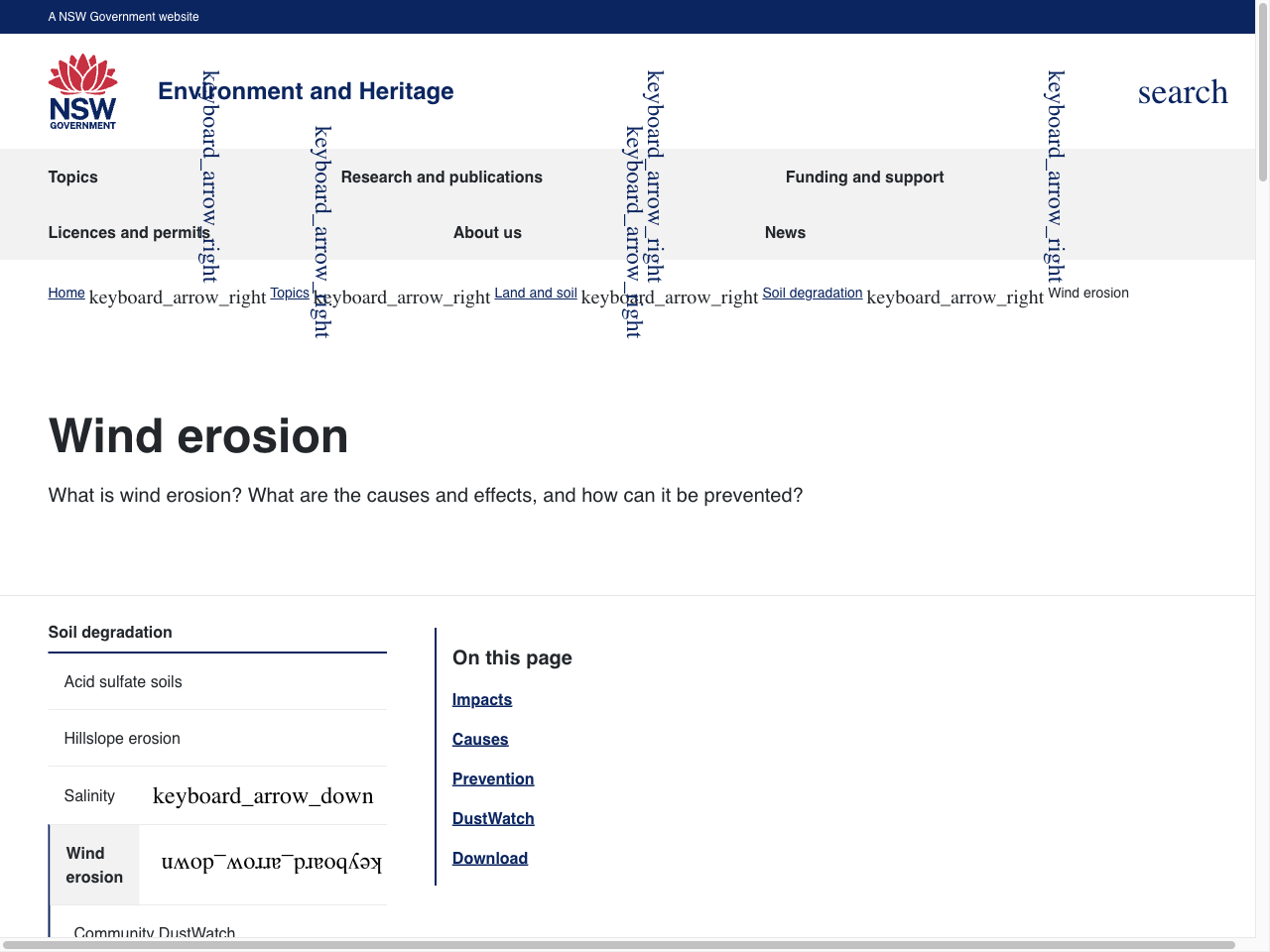 Preview of Wind erosion | Land and soil - Environment and Heritage, accessed July 12, 2025, 