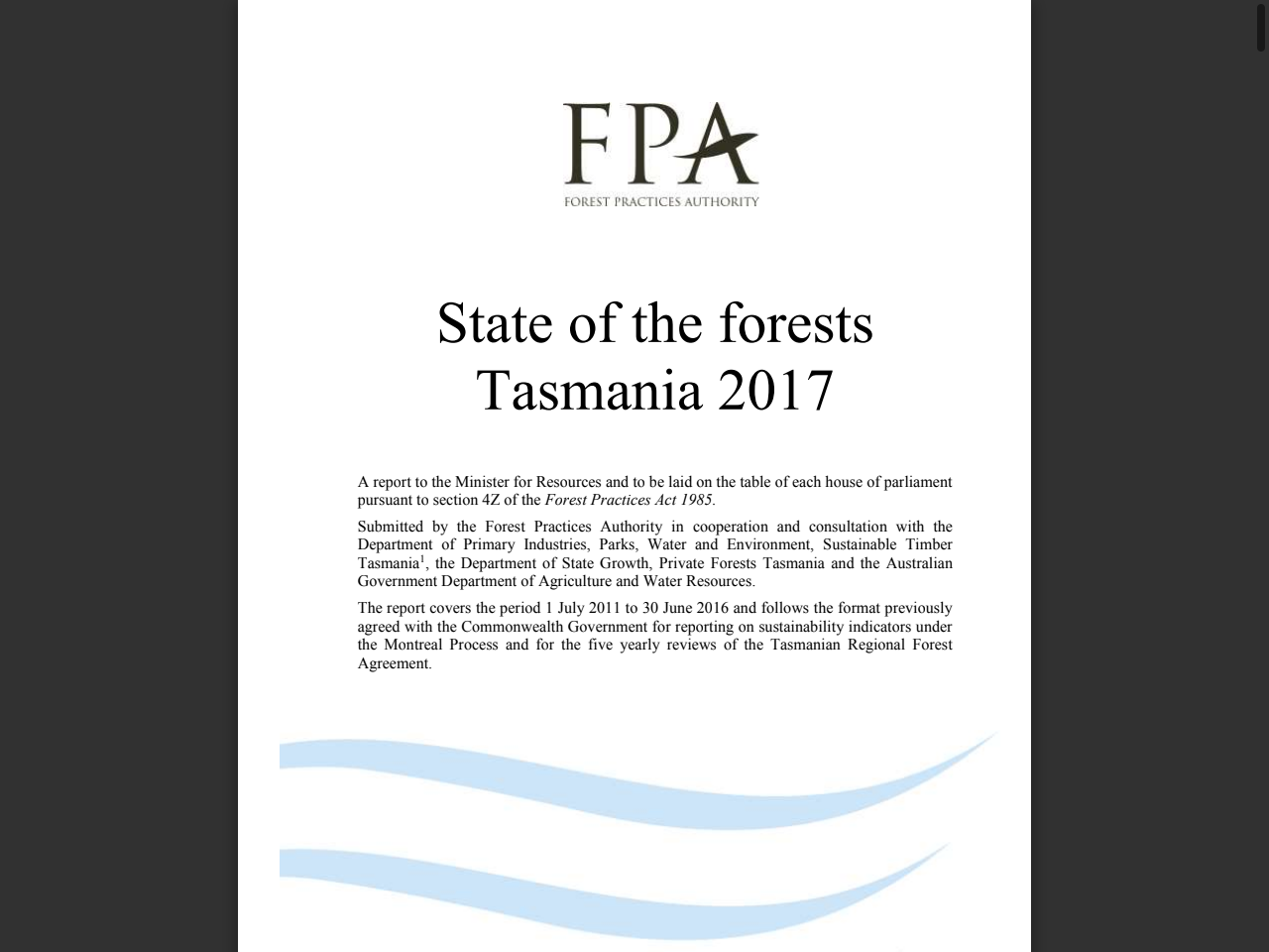 Preview of Forest Management Plan for the North East 2001
