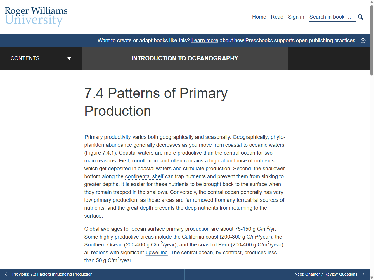 Preview of 7.4 Patterns of Primary Production – Introduction to Oceanography, accessed August 2, 2025,