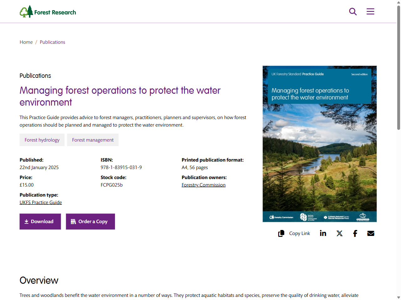 Preview of Managing forest operations to protect the water environment - Forest Research, accessed July 20, 2025, 