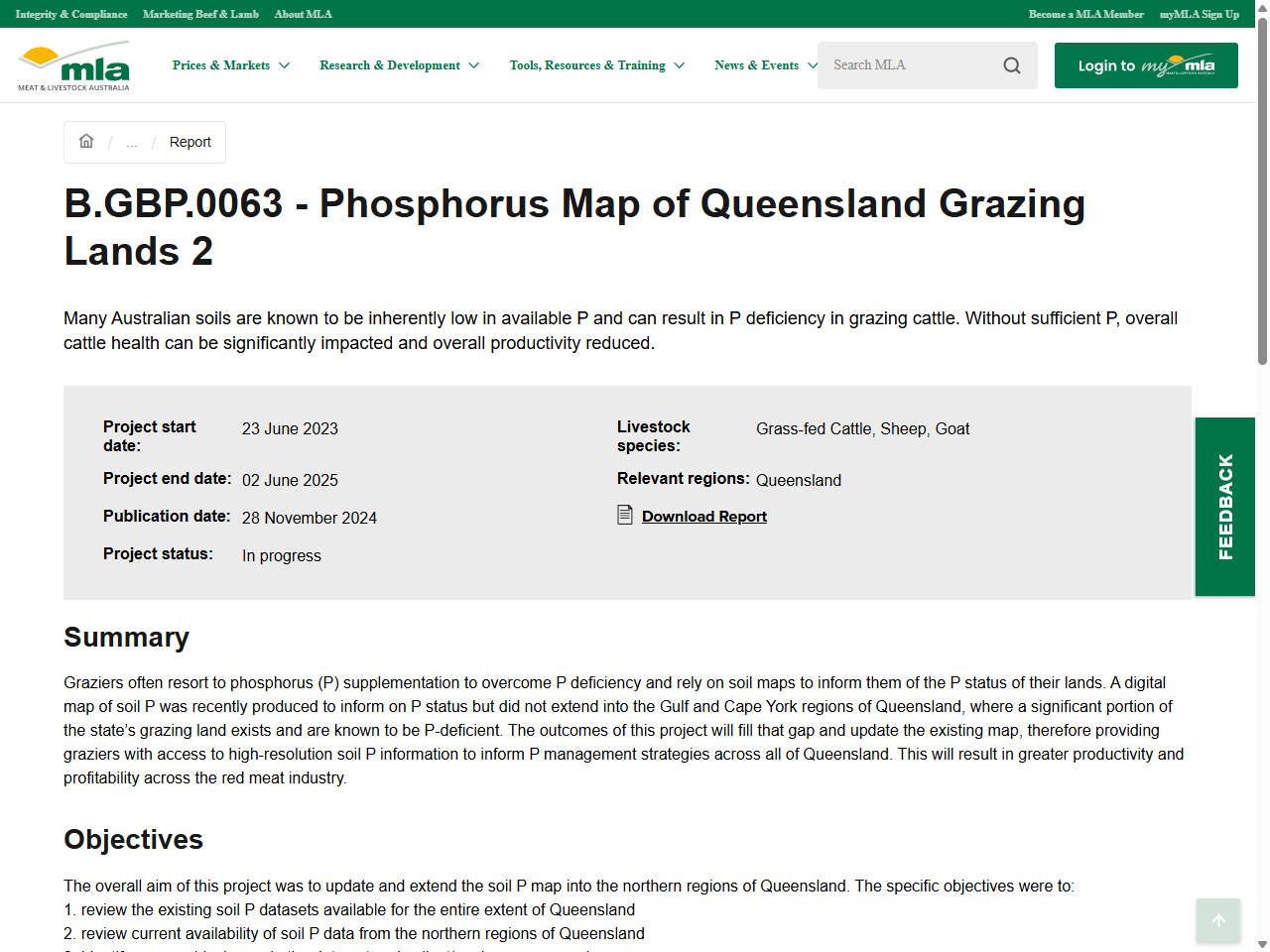 Preview of Impact of phosphorus fertiliser on tropical pasture legume production