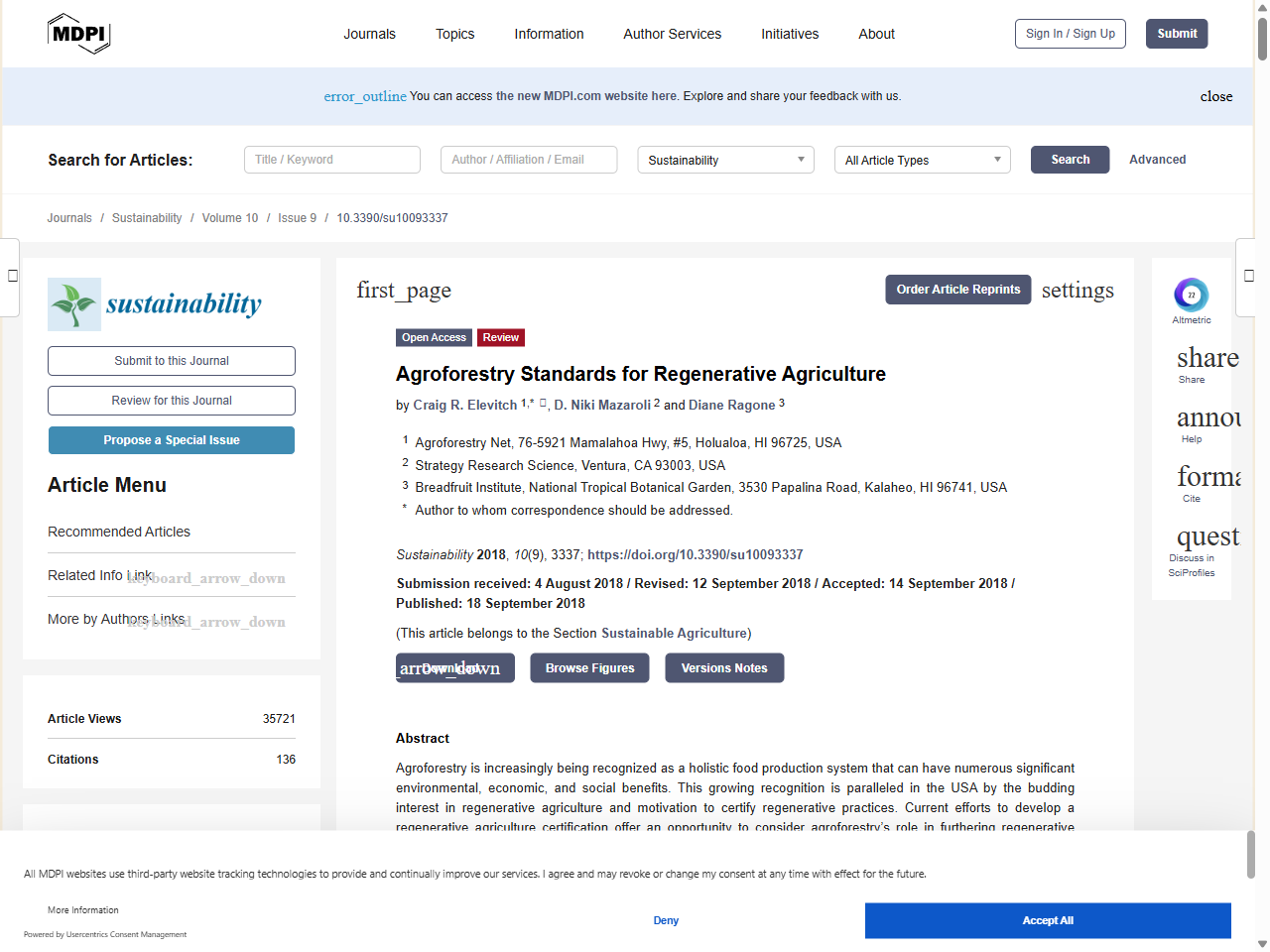 Preview of Global Application of Regenerative Agriculture: A Review of Definitions and Assessment Approaches - MDPI, accessed August 4, 2025, 