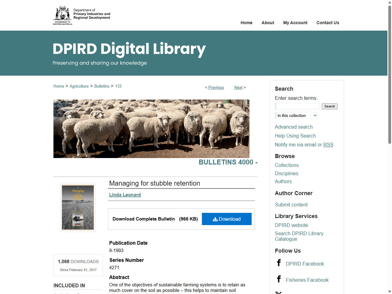 Preview of "Managing for stubble retention" by Linda Leonard - DPIRD's Digital library, accessed July 8, 2025, 