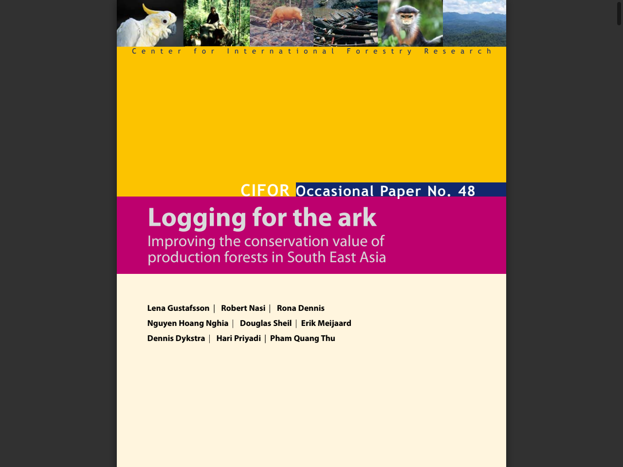 Preview of Logging for the ark, accessed July 20, 2025, 