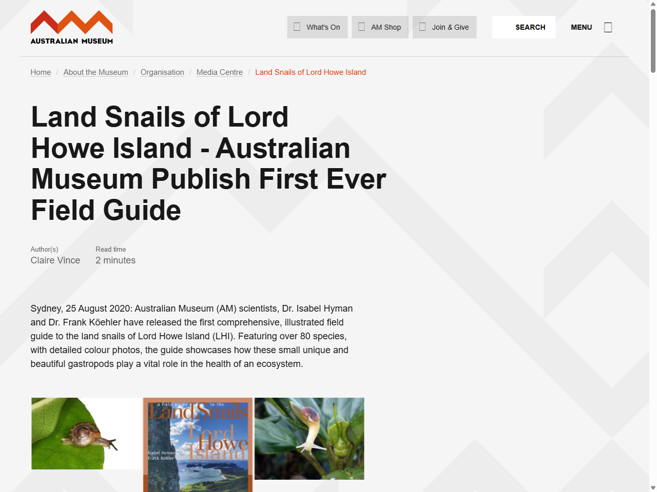 Preview of Conservation | Lord Howe Island