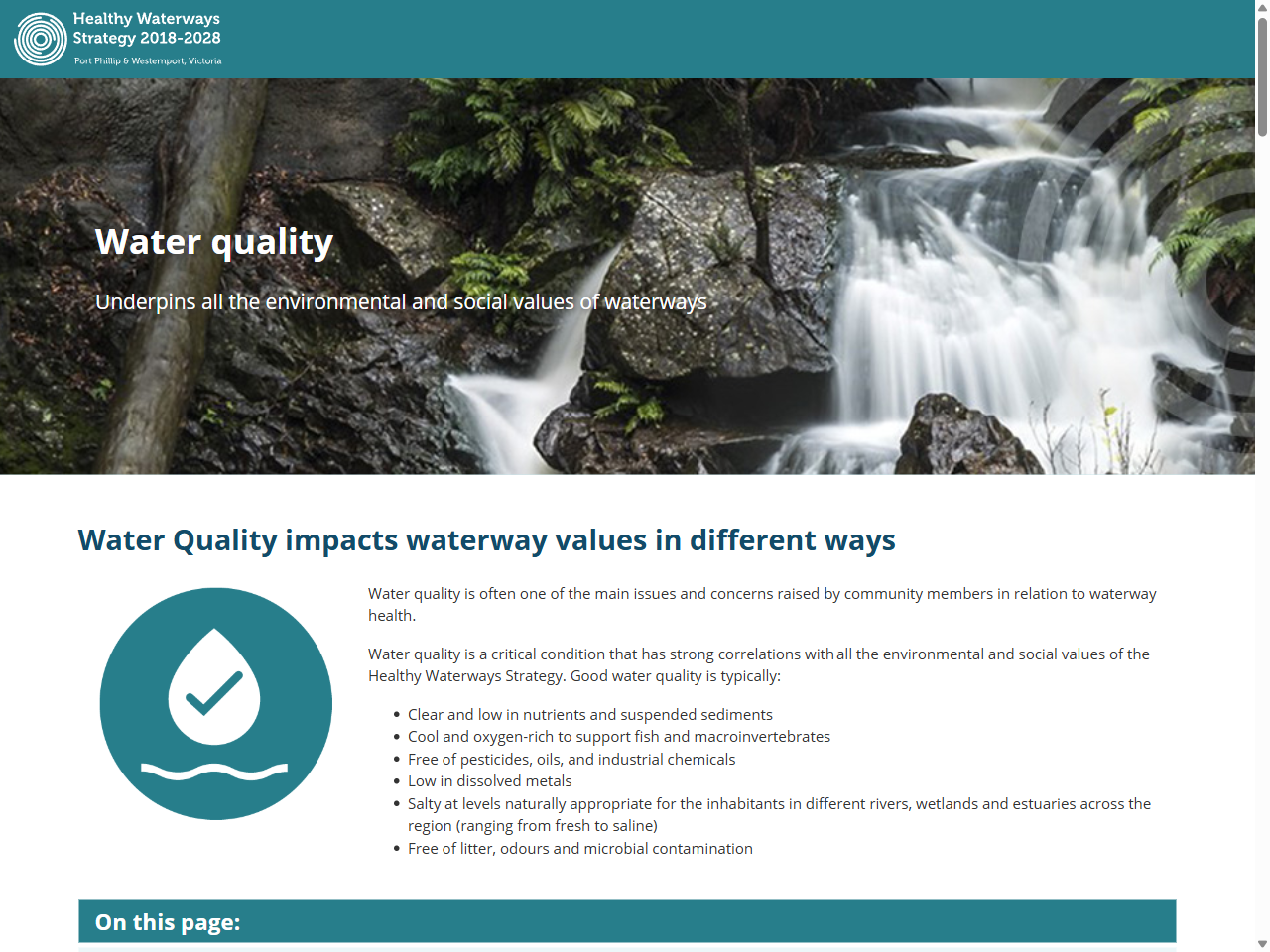Preview of Water quality - Healthy Waterways Strategy, accessed August 11, 2025,