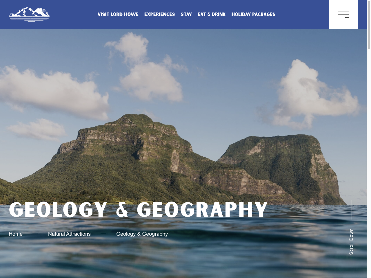 Preview of Geology and Geography - Lord Howe Island, accessed July 30, 2025,