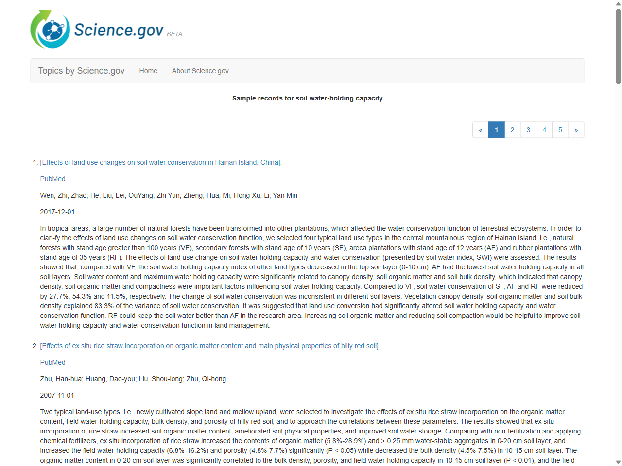 Preview of soil water-holding capacity: Topics by Science.gov