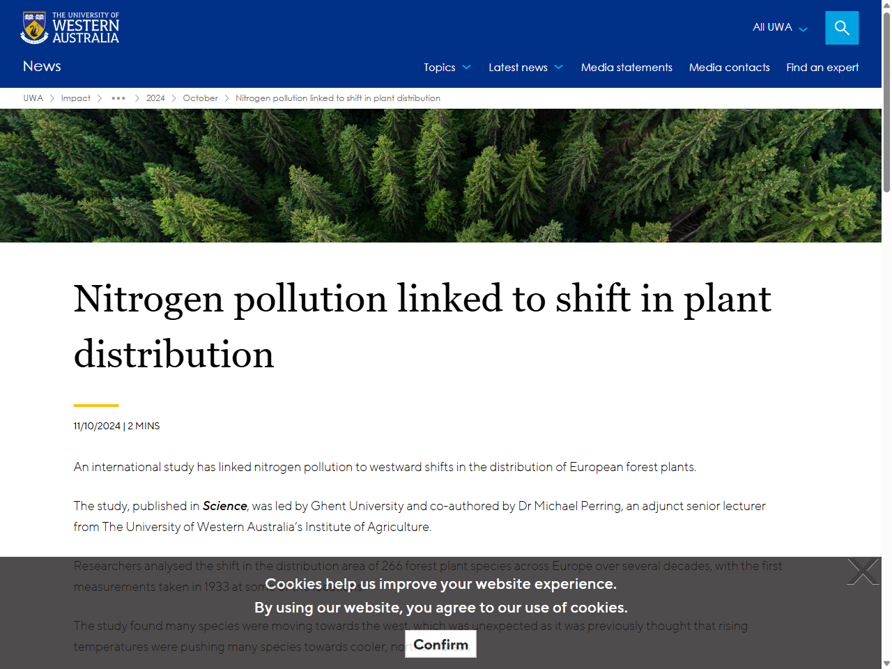 Preview of The downside of nitrogen fertilizer - Cary Institute of Ecosystem Studies, accessed July 19, 2025,