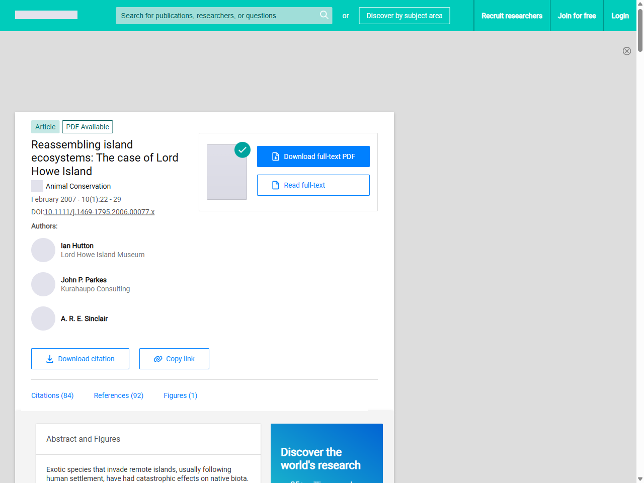 Preview of Lord Howe Island Education Kit, accessed July 28, 2025