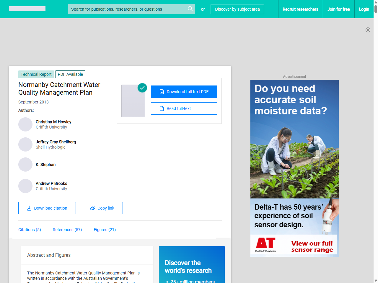 Preview of a new approach for achieving ownership and change in catchment ...