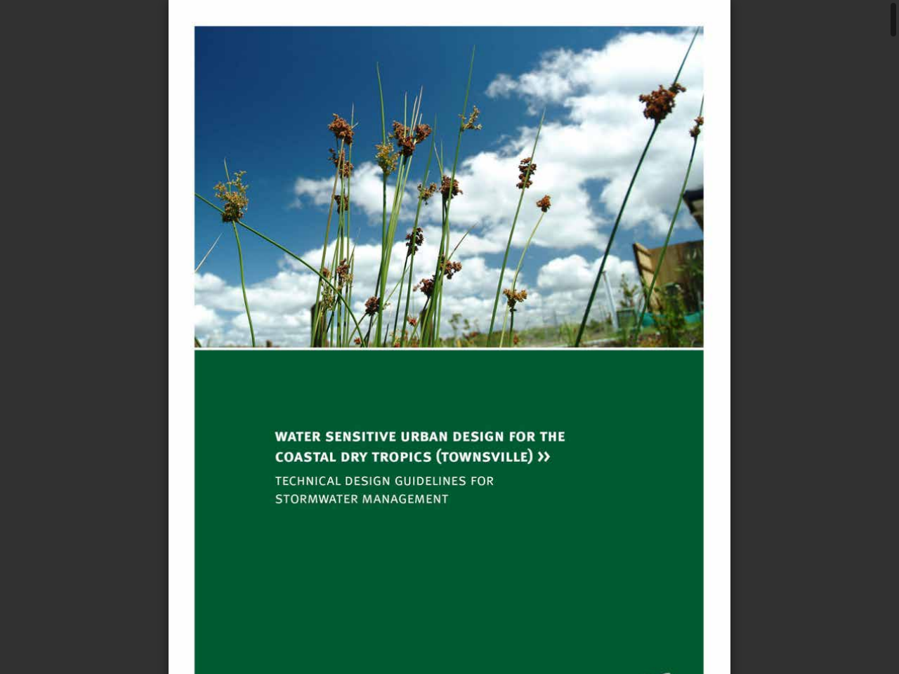 Preview of WSUD Technical Design Guidelines for the Coastal Dry Tropics - Townsville City Council, accessed July 21, 2025, 