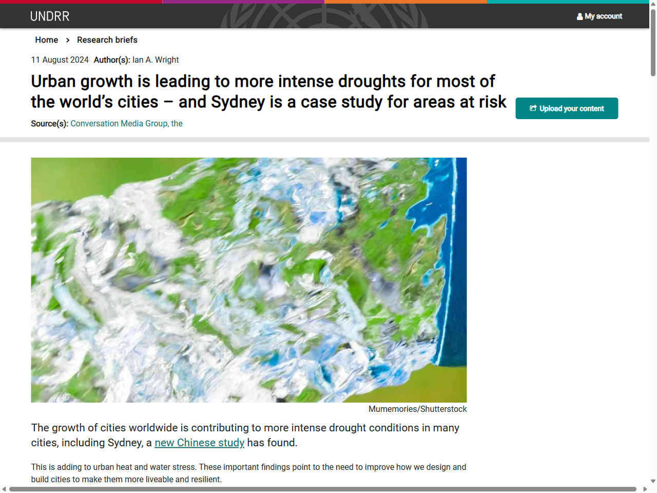 Preview of Water-Sensitive Urban Design (WSUD) Performance in Mitigating ...