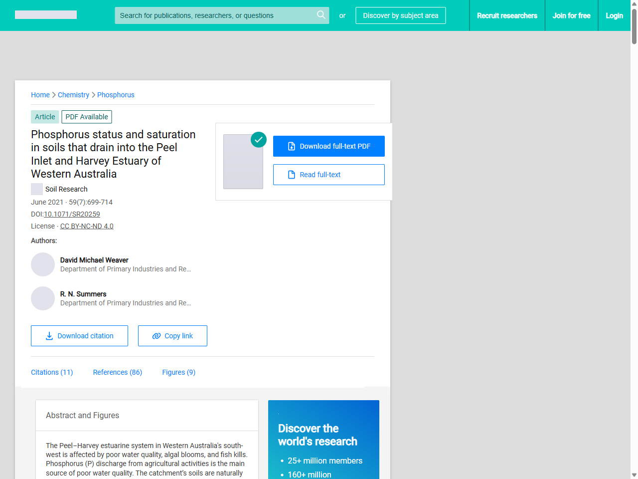 Preview of Plant mechanisms to optimise access to soil phosphorus - ResearchGate