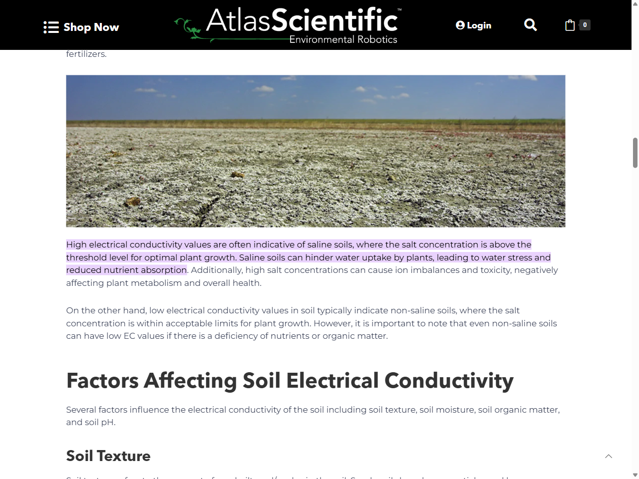 Preview of atlas-scientific.com, accessed July 22, 2025