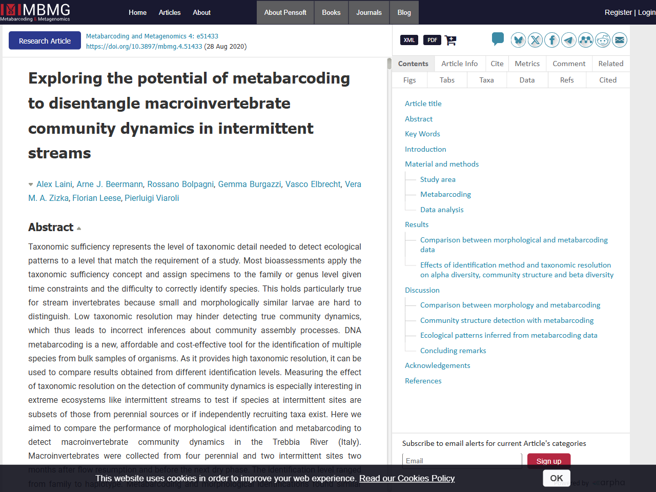 Preview of Biological invasions in intermittent rivers and streams: current knowledge, and future frontiers - Revista Ecosistemas, accessed July 13, 2025,