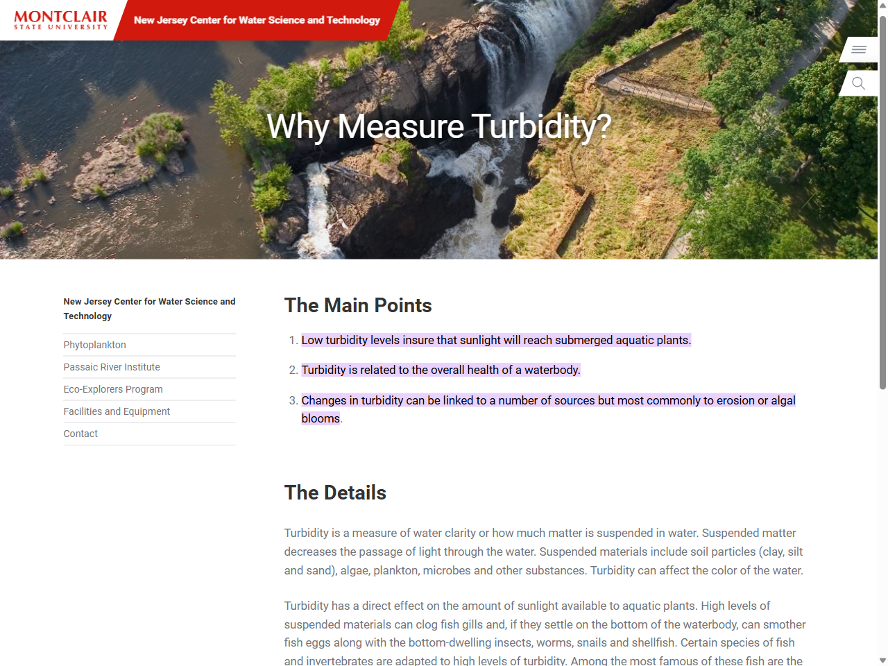 Preview of www.montclair.edu, accessed August 12, 2025,