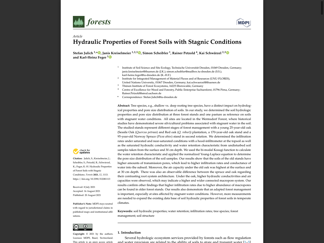 Preview of Significant and persistent impact of timber harvesting on soil microbial communities in Northern coniferous forests - PubMed Central