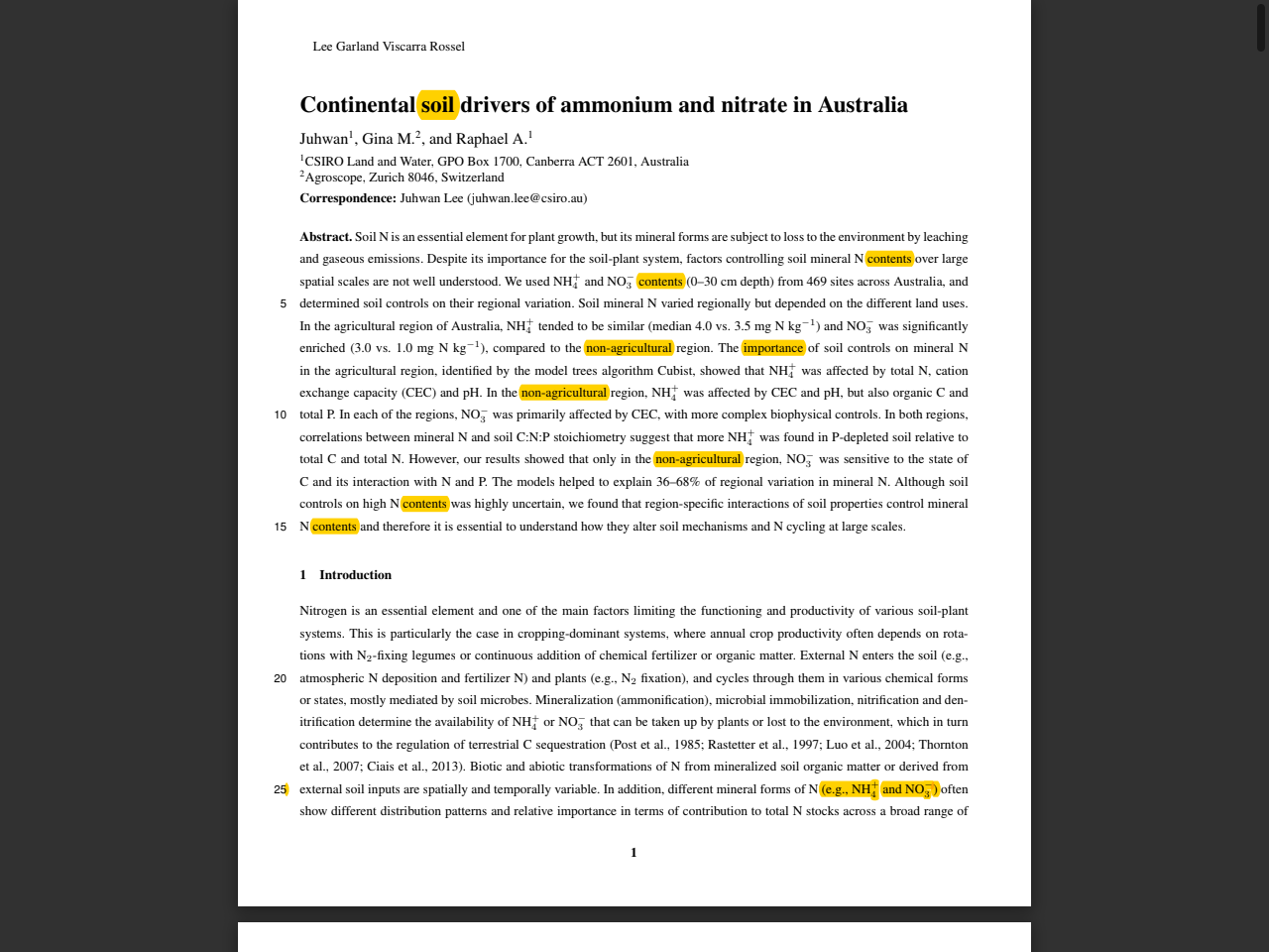 Preview of Does diversity influence soil nitrate, light availability and productivity in the establishment phase of Australian temperate grassland reconstruction? - PubMed Central, accessed August 4, 2025,